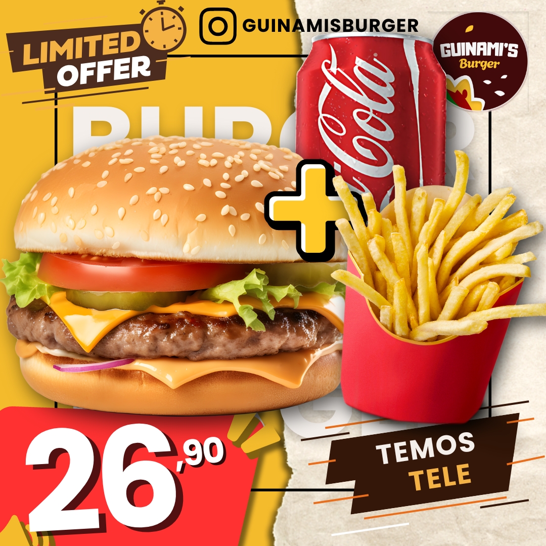 Combo Burger Simples